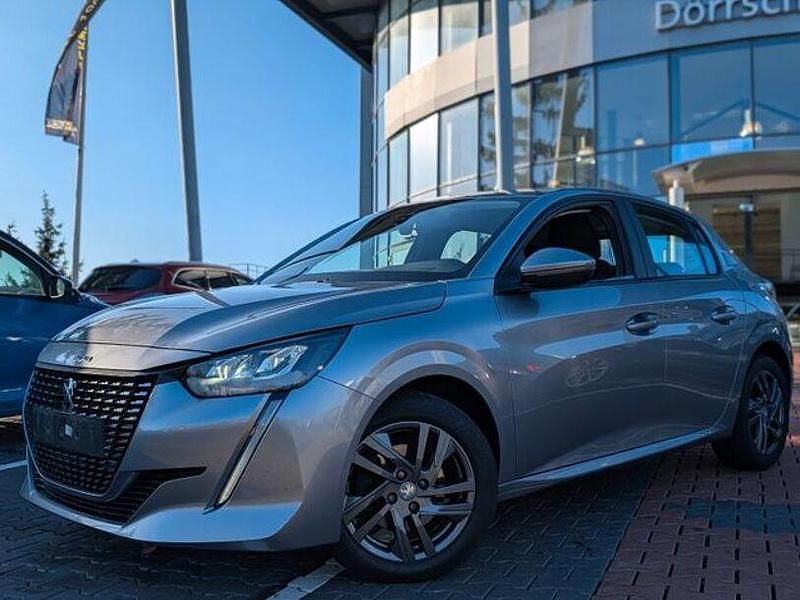 Gebraucht Peugeot 208 Business-Line 101 PS (74 kW) 2021 Grau (grau artense) Kleinwagen