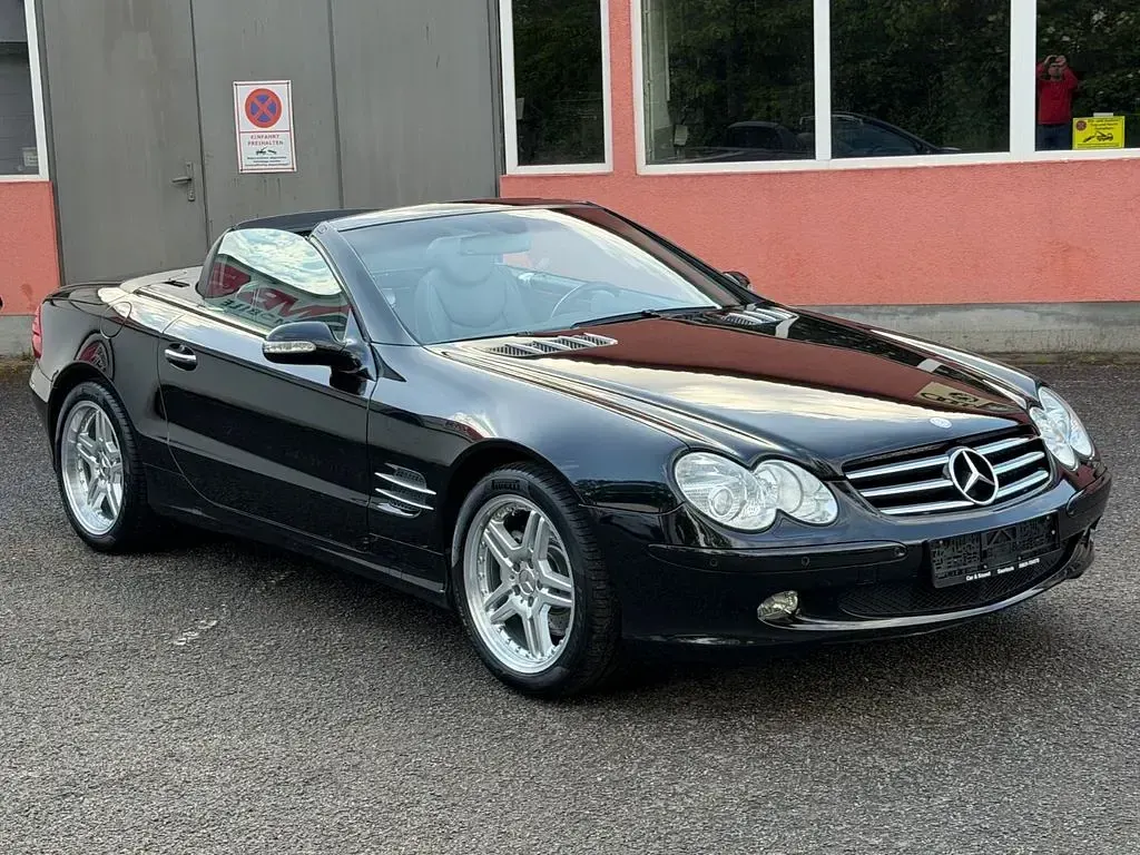 Gebraucht Mercedes SL500 306 PS (225 kW) 2002 Schwarz Cabrio