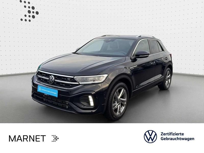 Schwarz Gebraucht 2025 VW T-Roc R-line SUV | 27.700 € (Fairer Preis) - Bild 1/3