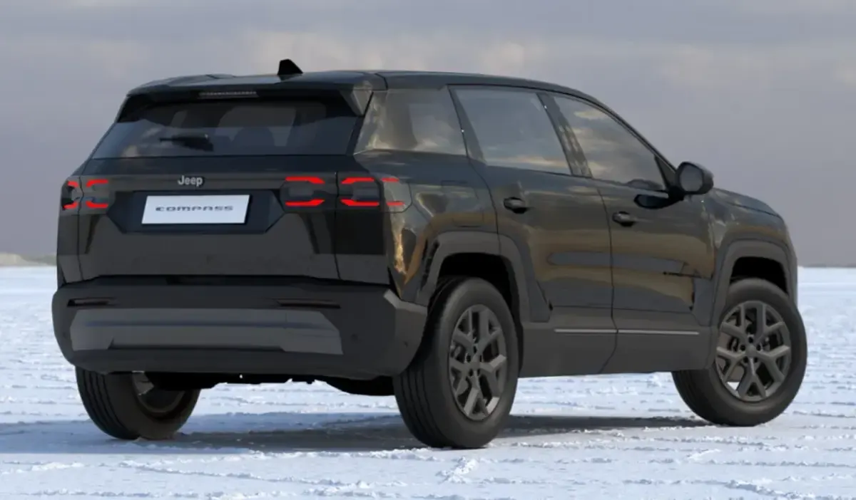 Uusi Jeep Compass 145 HP (106 kW) 2026 Musta Katumaasturi