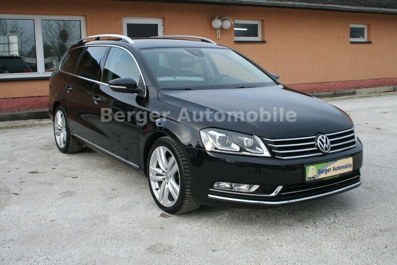 Schwarz Gebraucht 2013 VW Passat Highline Kombi | 11.995 € (Etwas zu teuer) - Bild 1/4