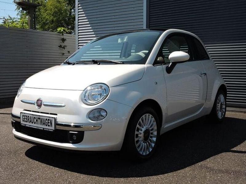 Weiß Gebraucht 2013 Fiat 500 Lounge Kleinwagen | 6.900 € (Fairer Preis) - Bild 1/4