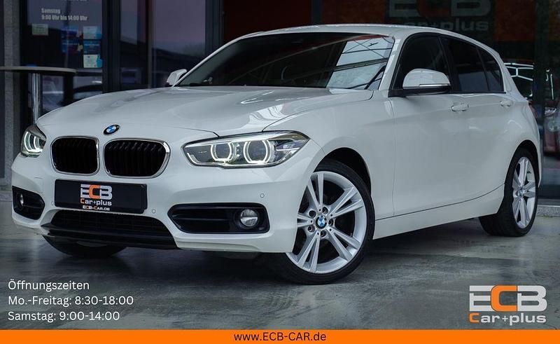 Weiß Gebraucht 2019 BMW 120 Sport Line Kleinwagen | 17.890 € (Guter Preis) - Bild 1/4