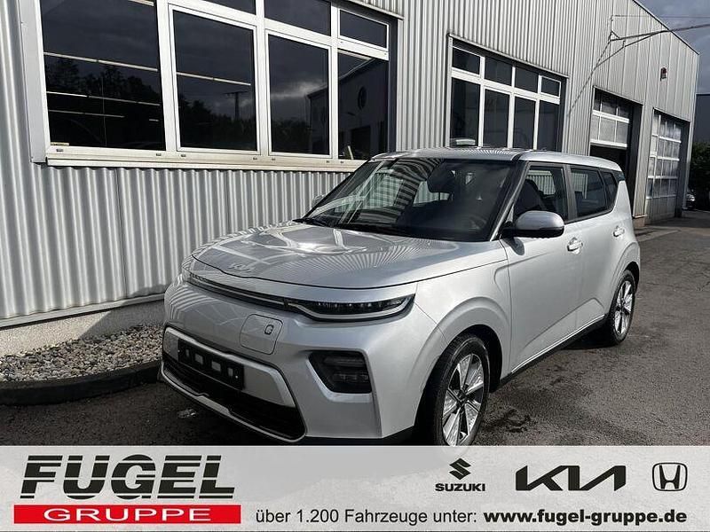 Silber Gebraucht 2021 Kia Soul EV 3 SUV | 16.499 € (Fairer Preis) - Bild 1/4