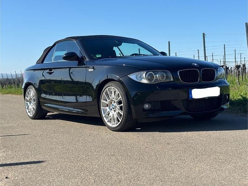 Schwarz Gebraucht 2008 BMW 120 Cabriolet M Sport Cabrio | 8.000 € (Fairer Preis) - Bild 1/4