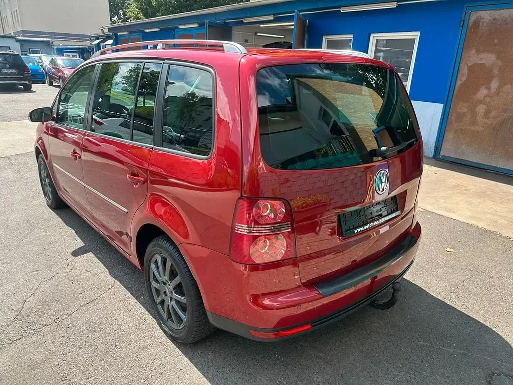 Gebraucht VW Touran Highline 140 PS (102 kW) 2007 Rot Van / Kleinbus