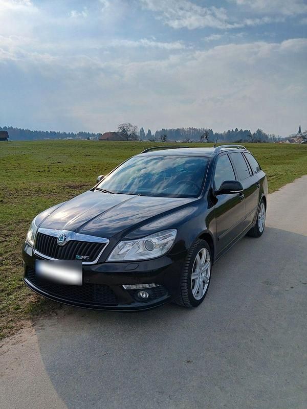 Gebraucht Skoda Octavia RS 170 PS (125 kW) 2012 Schwarz Kombi