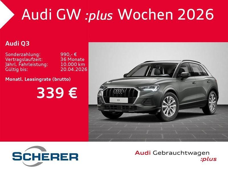 Gebraucht Audi Q3 Ambiente 150 PS (110 kW) 2025 Chronosgrau metallic (metallic) SUV