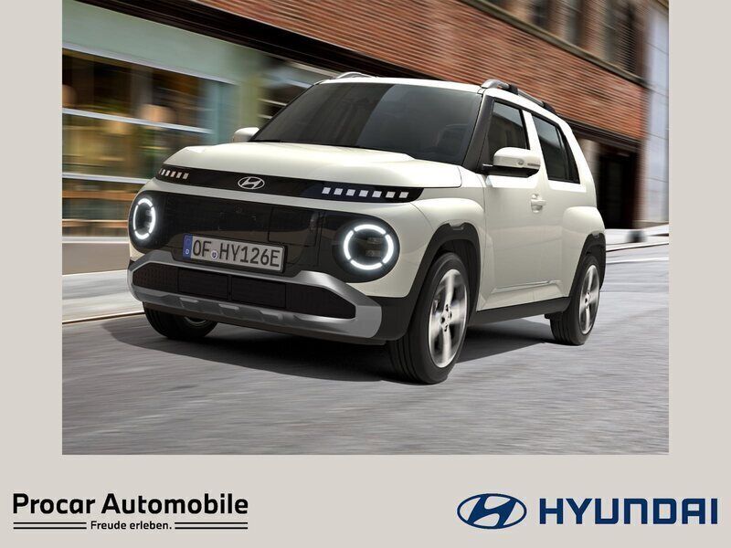 Unbleached ivory uni Neu 2024 Hyundai Inster Select Kleinwagen | 23.900 € (Fairer Preis) - Bild 1/4