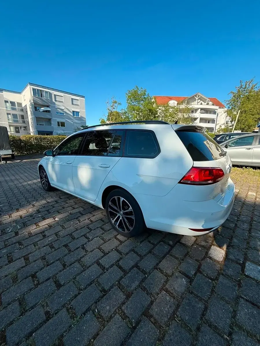 Gebraucht VW Golf VII 116 PS (85 kW) 2017 Weiß Kombi