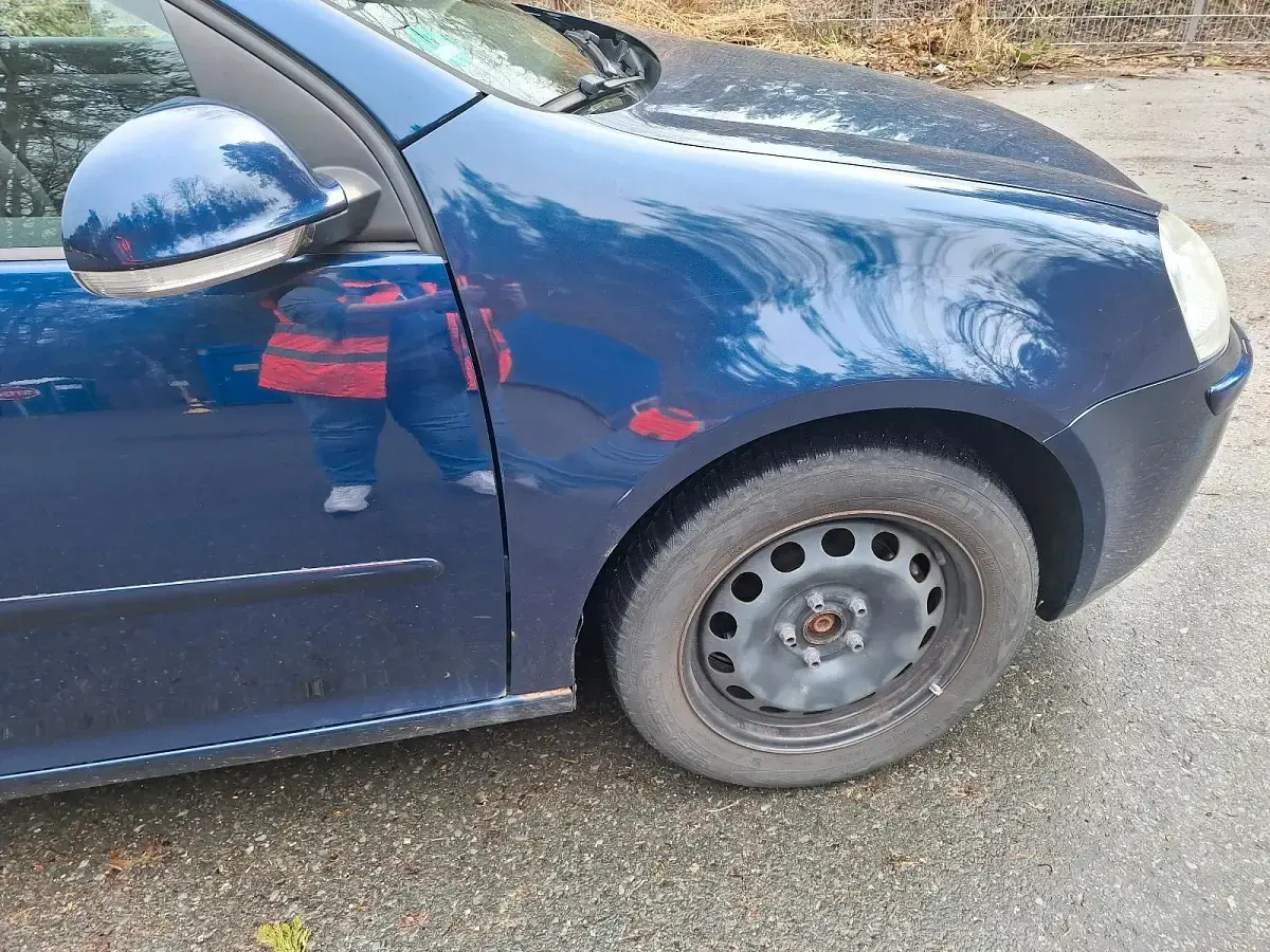 Gebraucht VW Golf V United 80 PS (58 kW) 2008 Blau Kleinwagen