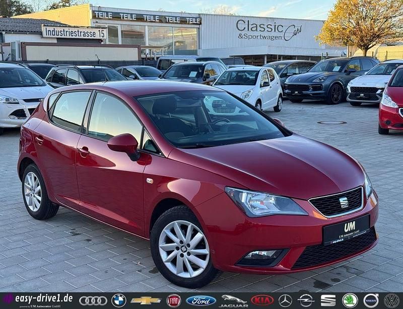 Rot Gebraucht 2015 Seat Ibiza Sun Limousine | 6.990 € (Fairer Preis) - Bild 1/4