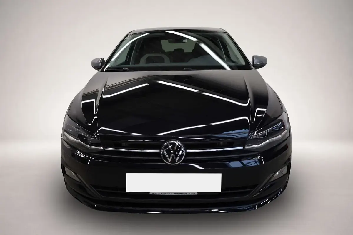 Gebraucht VW Polo Comfortline 110 PS (80 kW) 2021 Schwarz Kleinwagen