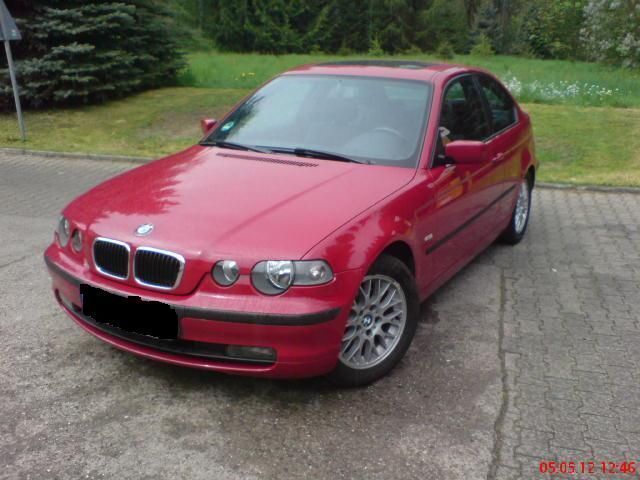 Gebraucht BMW 316 Compact 116 PS (85 kW) 2002 Rot metallic Kleinwagen
