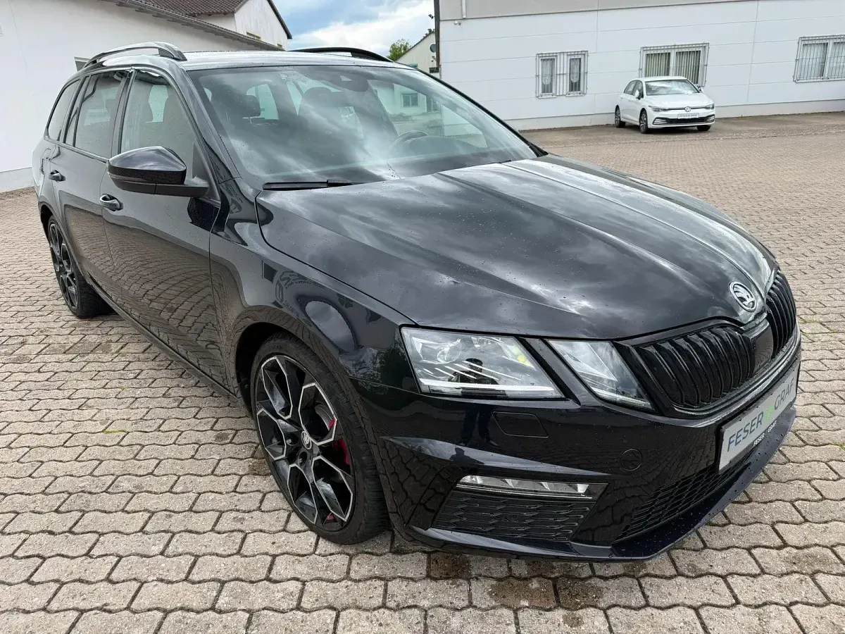 Gebraucht Skoda Octavia RS 184 PS (135 kW) 2020 Schwarz Kombi