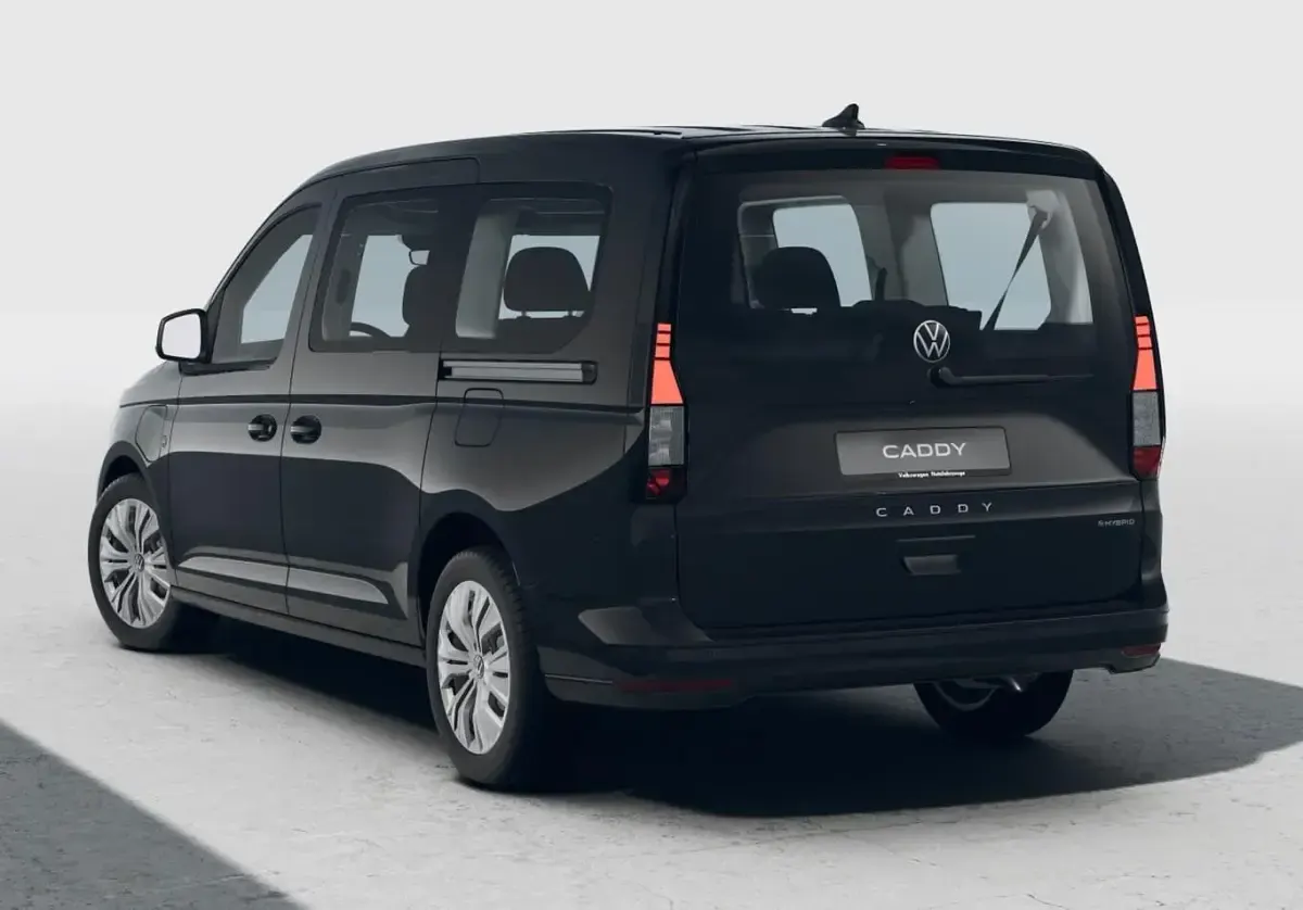 Nowe VW Caddy Maxi 150 KM (110 kW) 2025 Czarny Minivan