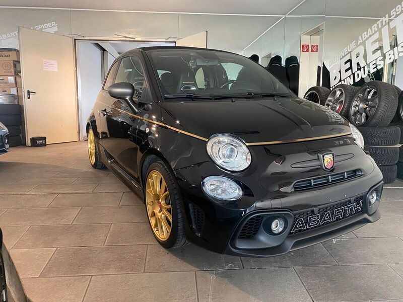 Schwarz Gebraucht 2021 Abarth 595C Cabrio | 17.900 € (Fairer Preis) - Bild 1/4