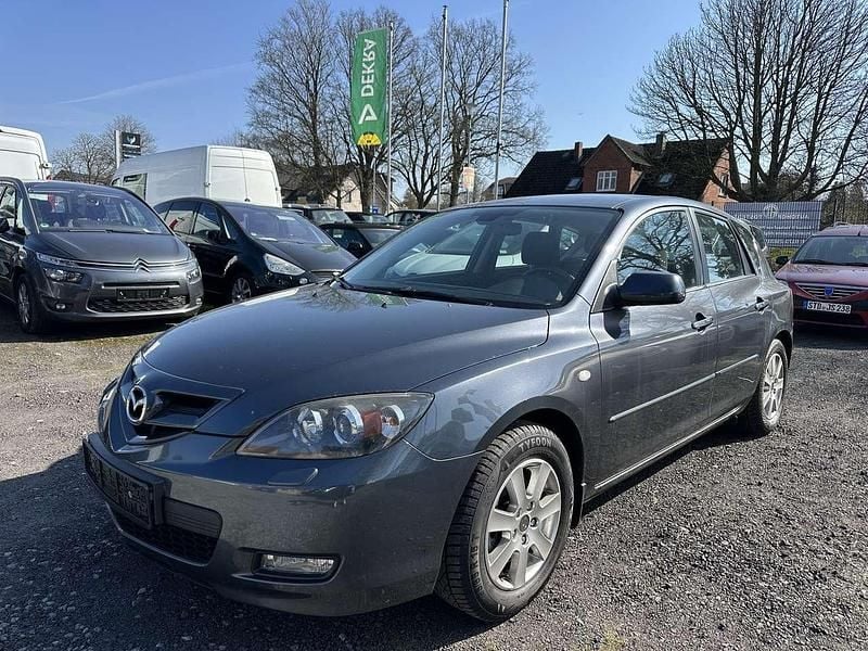 Gebraucht Mazda 3 Active 105 PS (77 kW) 2009 Kronosgrau metallic Kleinwagen