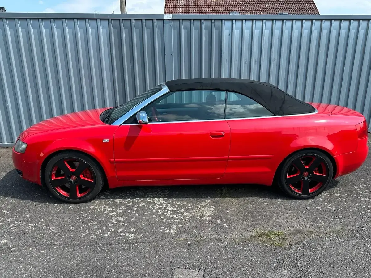 Gebraucht Audi S4 Cabriolet Exclusive 344 PS (253 kW) 2003 Rot Cabrio