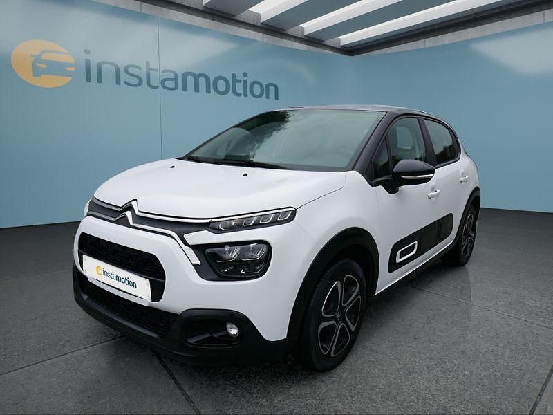 Schwarz Gebraucht 2022 Citroën C3 PureTech Kleinwagen | 11.349 € (Fairer Preis) - Bild 1/4
