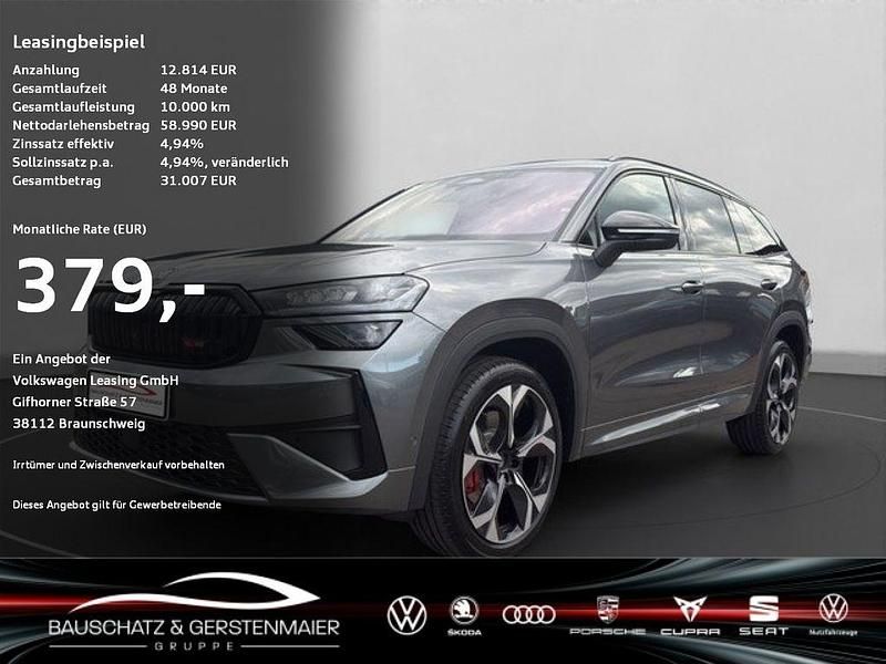 Graphite grau (grau) Neu 2025 Skoda Kodiaq RS SUV | 58.990 € (Etwas zu teuer) - Bild 1/4