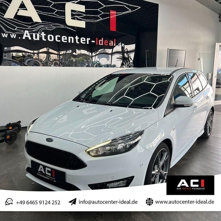 Gebraucht Ford Focus ST-Line 182 PS (133 kW) 2018 Weiß Kombi