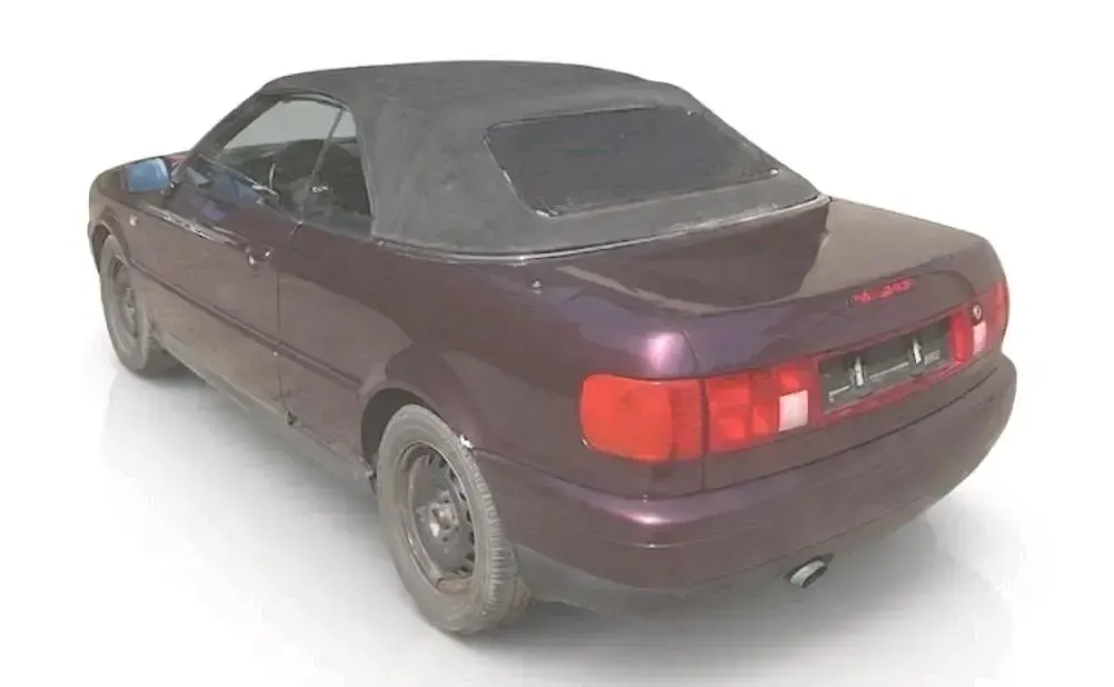 Gebraucht Audi 80 125 PS (91 kW) 1999 Rot Cabrio