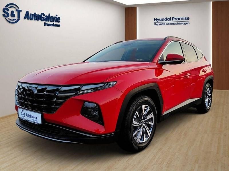 Gebraucht Hyundai Tucson Select 150 PS (110 kW) 2021 Rot SUV