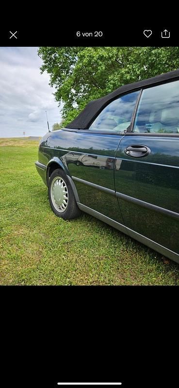 Gebraucht Saab 900 Cabriolet 170 PS (125 kW) 1996 Grün Cabrio