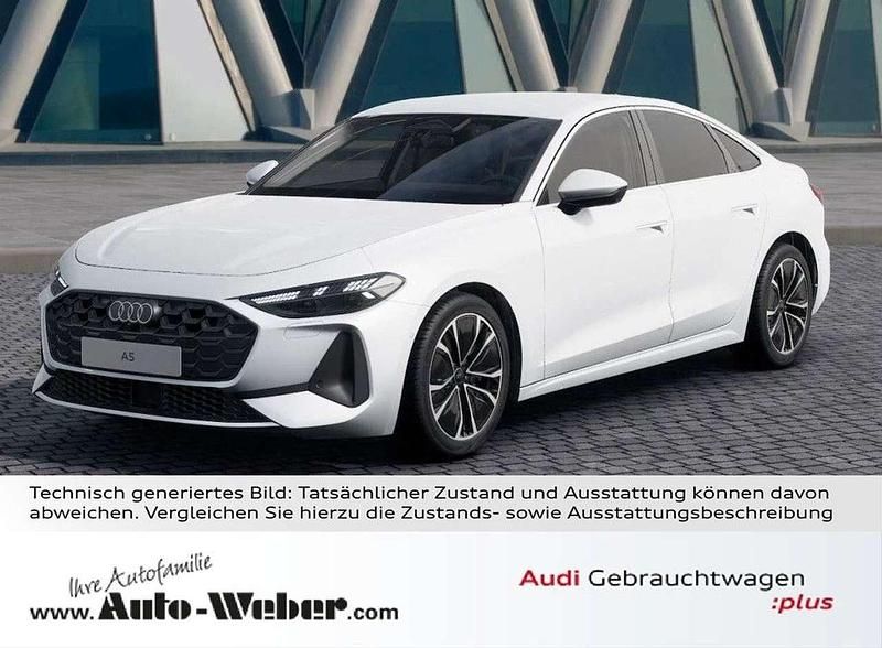 Weiß Gebraucht 2025 Audi A5 Comfort Coupé | 48.890 € (Superpreis) - Bild 1/3