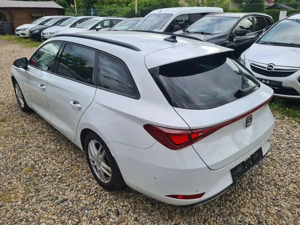 Gebraucht Seat Leon FR 150 PS (110 kW) 2022 Weiß Kombi
