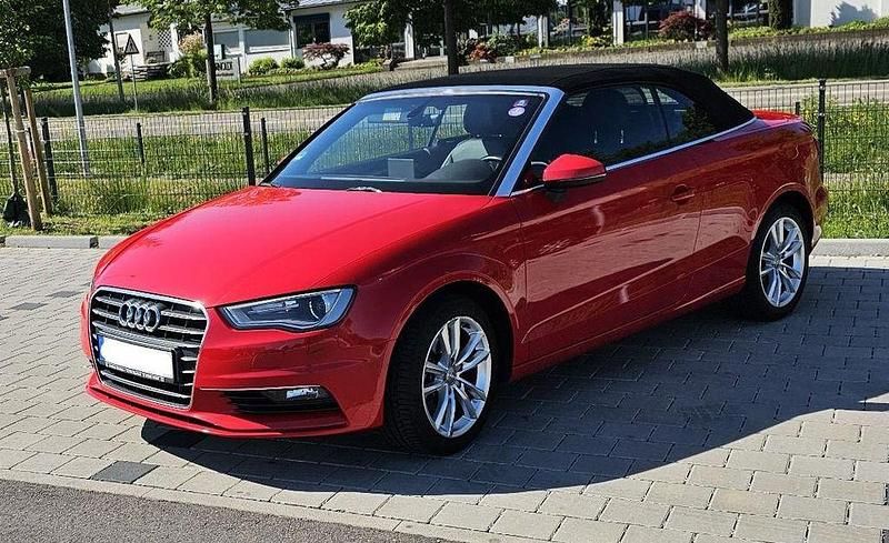 Rot Gebraucht 2017 Audi A3 Cabriolet Cabrio | 14.650 € (Superpreis) - Bild 1/4
