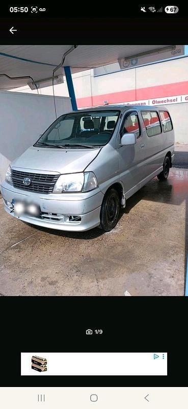 Silber Gebraucht 2007 Toyota HiAce Van / Kleinbus | 8.000 € - Bild 1/4