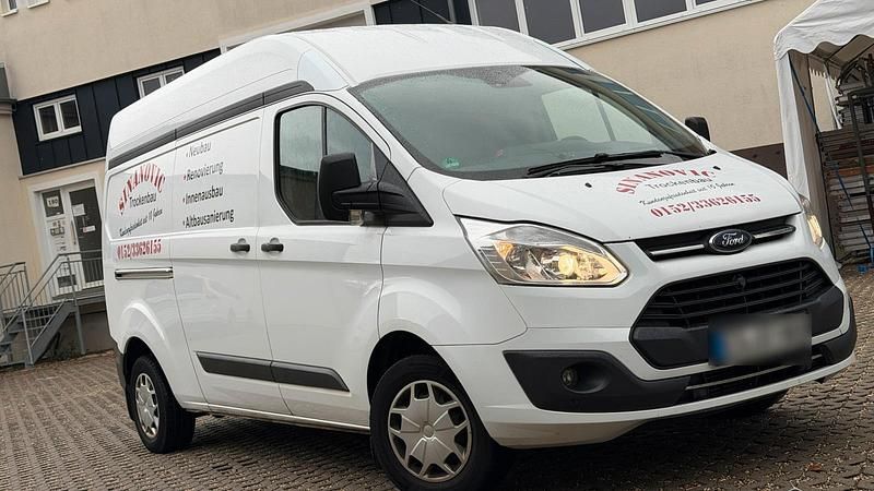 Gebraucht Ford Transit Custom 170 PS (125 kW) 2017 Weiß Van / Kleinbus