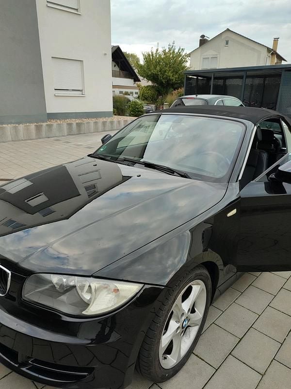 Gebraucht BMW 125 Cabriolet 2009 Schwarz Cabrio