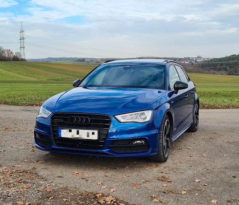 Blau Gebraucht 2016 Audi A3 S-Line Limousine | 19.999 € (Fairer Preis) - Bild 1/4