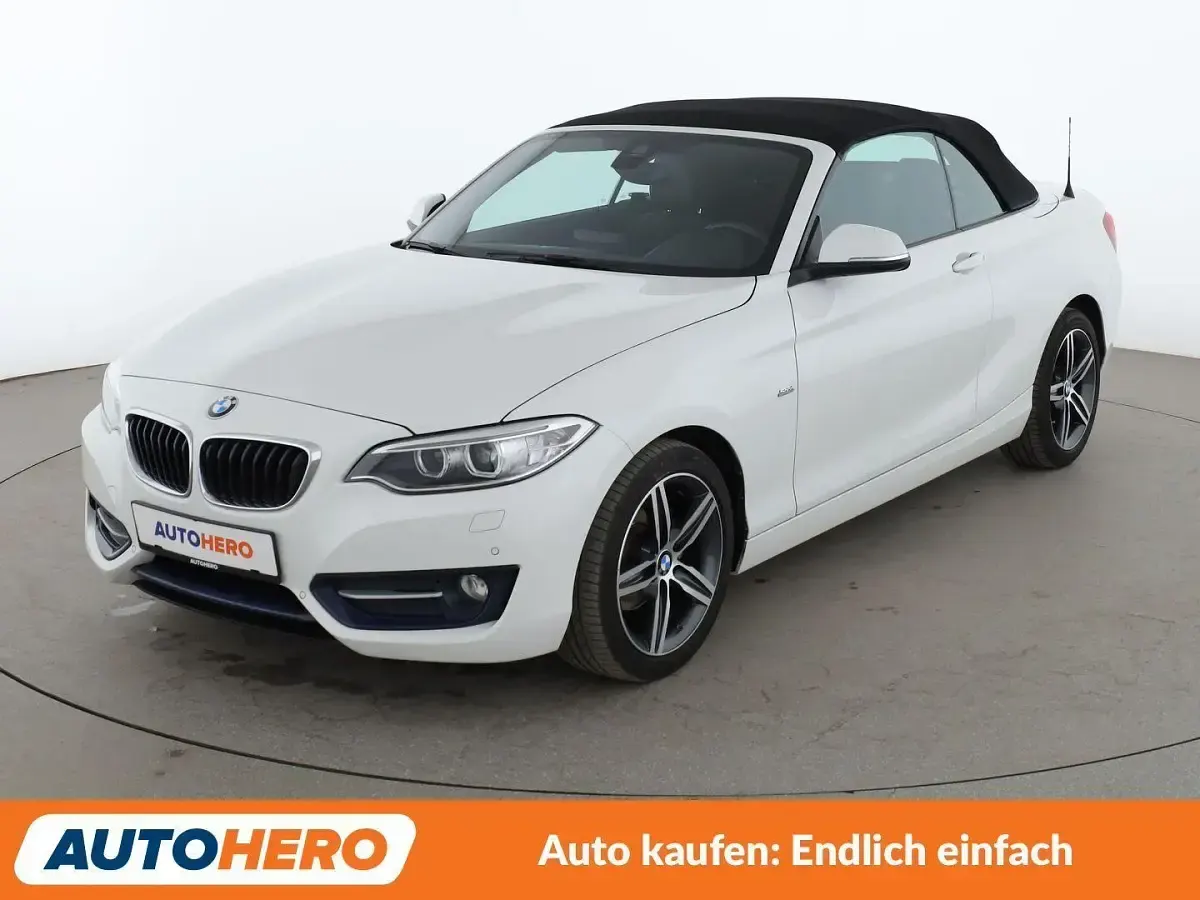 Używany BMW 218 Sport Line 150 KM (110 kW) 2016 Kabriolet