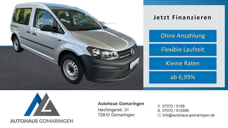 Reflexsilber metallic Gebraucht 2020 VW Caddy Van / Kleinbus | 19.999 € (Teuer) - Bild 1/4