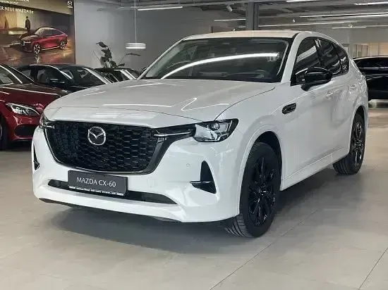 Gebraucht Mazda CX-60 Homura-Line 200 PS (147 kW) 2025 Rhodium white (metallic) SUV
