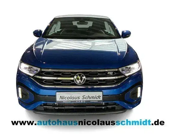 Gebraucht VW T-Roc Cabriolet R-line 150 PS (110 kW) 2025 Blau Cabrio