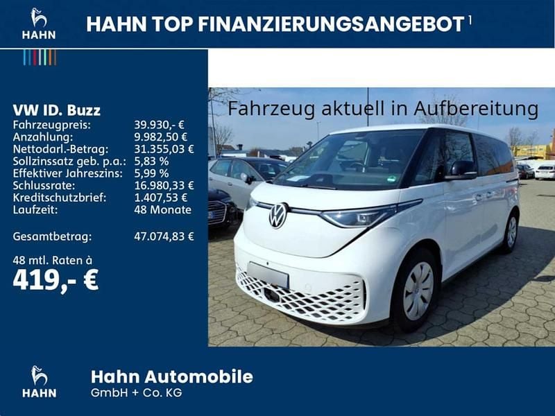 Gebraucht VW ID. Buzz Pro 150 kW (204 PS) 2023 Weiß Van / Kleinbus