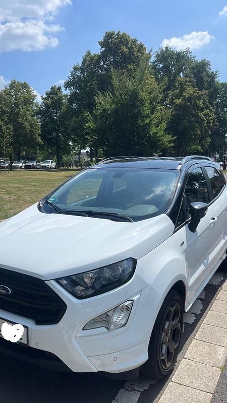 Weiß Gebraucht 2018 Ford Ecosport ST-Line SUV | 13.500 € - Bild 1/4