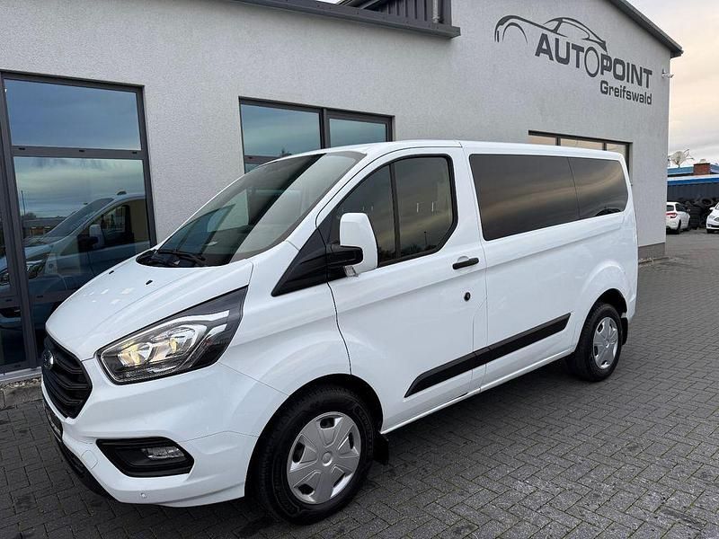 Weiß Gebraucht 2021 Ford Transit Custom Trend Kombi | 28.990 € - Bild 1/4