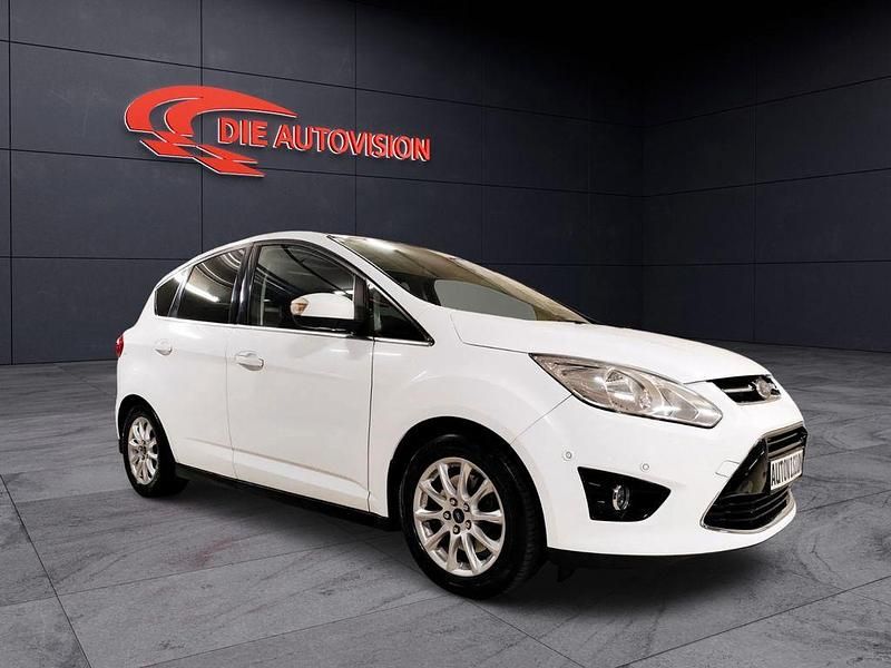 Weiß Gebraucht 2014 Ford C-MAX Titanium Van / Kleinbus | 9.980 € (Etwas zu teuer) - Bild 1/4
