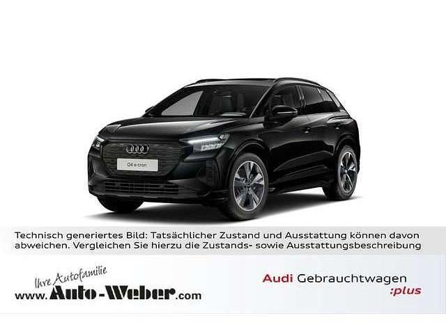 Schwarz Gebraucht 2022 Audi Q4 e-tron S-Line SUV | 33.890 € (Etwas zu teuer) - Bild 1/3