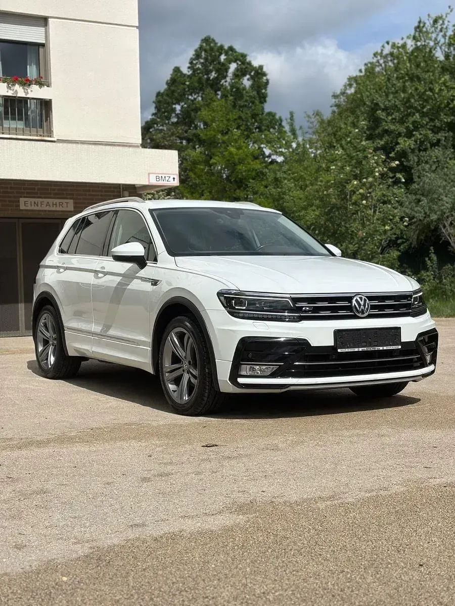 Gebraucht VW Tiguan R-line 125 PS (91 kW) 2017 Weiß SUV