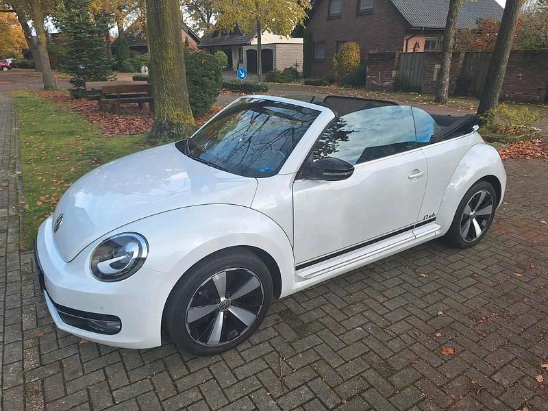 Weiß Gebraucht 2015 VW Beetle CLUB Cabrio | 17.500 € (Fairer Preis) - Bild 1/4