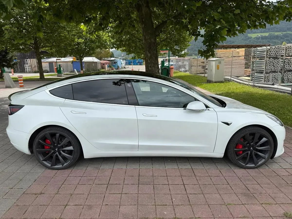 Gebraucht Tesla Model 3 Performance 377 kW (513 PS) 2020 Weiß Limousine