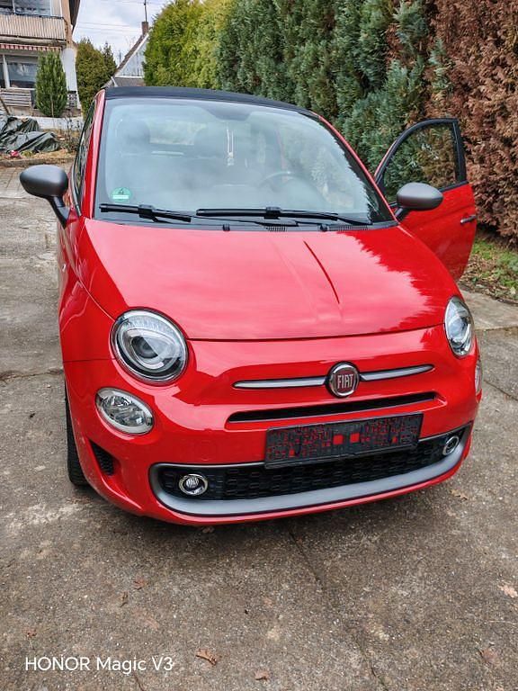 Gebraucht Fiat 500C S 69 PS (50 kW) 2017 Rot Cabrio
