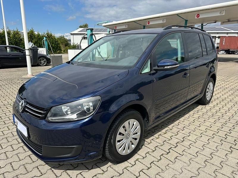 Blau Gebraucht 2010 VW Touran Van / Kleinbus | 4.800 € (Superpreis) - Bild 1/4